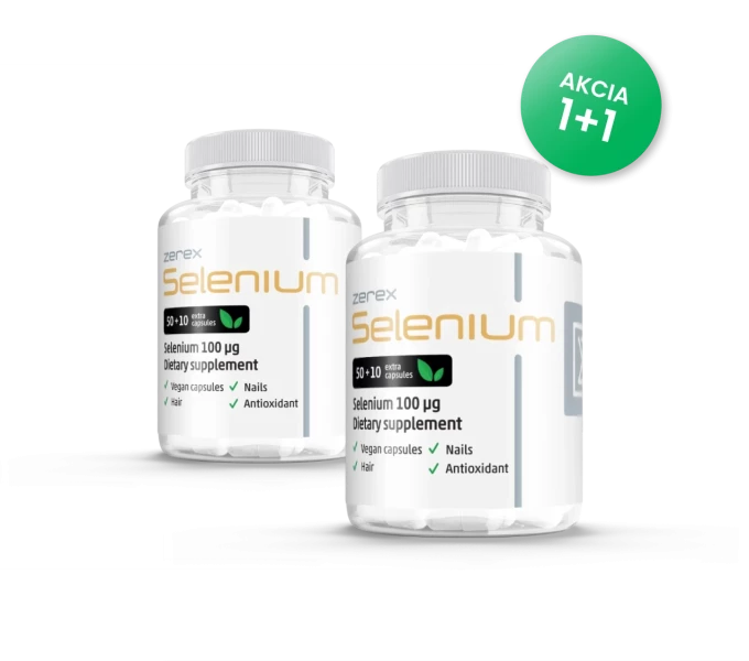 2x Zerex Selen 100 µg 2x 60 kapslí