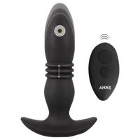 ANOS - rádiem ovládaný anální vibrátor (černý)