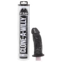 Clone-a-Willy - sada na klonování penisu s vibrátorem (černá)
