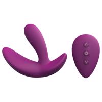 Cotoxo Sedlo - dálkově ovládaný prostatický vibrátor (fialový)