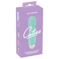 Cuties Mini Wand - akumulátorový mini vibrátor (zelený)