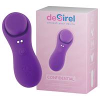 Desirel Confidential - chytrý kalhotkový vibrátor (fialová)