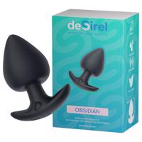 Desirel Obsidian - chytrý černý anální vibrátor