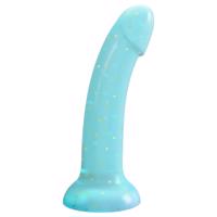 Dildolls Nightfall - přísavný hvězdný dildo (tyrkysový)
