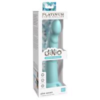 Dillio Slim Seven - přísavný stimulátor (20 cm) - tyrkysový