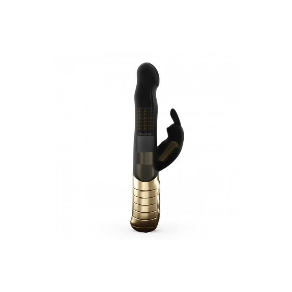 / Dorcel Baby Rabbit 2.0 - Clitoral Vibrator with Arm (Black-Gold)