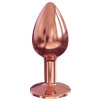 Dorcel Diamond Plug S - malý anální šperk z růžového zlata