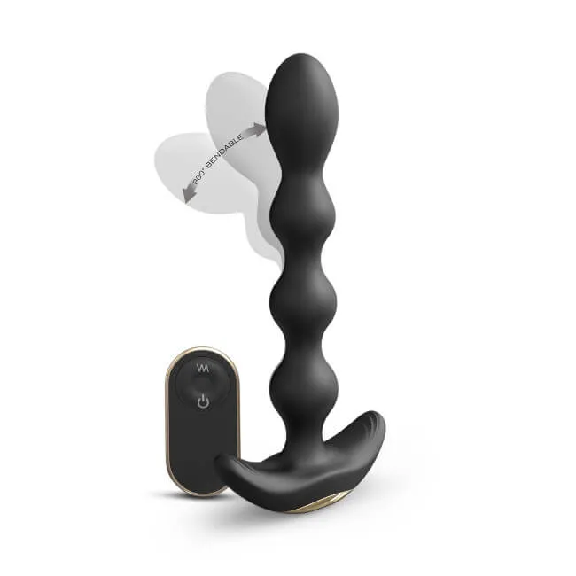 / Dorcel Flexi Balls - Wireless Rechargeable Anal Vibrator (Black)