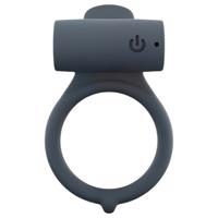 Dorcel Power Clit Plus - nabíjecí vibrační erekční kroužek (černý)