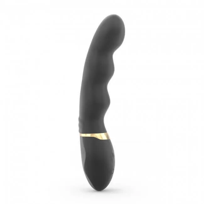 Dorcel Too Much 2.0 - Rechargeable Triple-Motor Vibrator (Black-Gold)