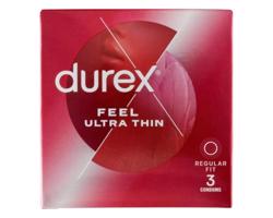 Durex Feel Ultra Thin - ultra realistický kondom (3 ks)