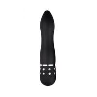 Easytoys Diamond Curved - mini tyčový vibrátor (černý)