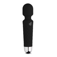 EasyToys Mini Wand - nabíjecí masážní vibrátor (černý)