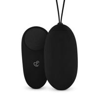 Easytoys - nabíjecí, vodotěsné, bezdrátové vibrační vajíčko (černé)