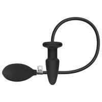 EasyToys - nafukovací anální kolík (černý)