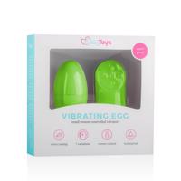 Easytoys - Vajíčko na dálkové ovládání se 7 rytmy (zelené)