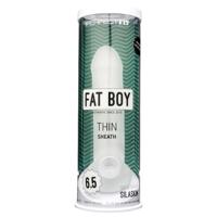 Fat Boy Thin - návlek na penis (17cm) - bílá