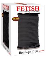 Fetish Shibari Bondážní lano - 60 m (černá)