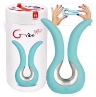 G-vibe Mini - USB silikonový vibrátor (mentolová)