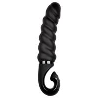 Gvibe G-jack 2 - dobíjecí, vodotěsný silikonový vibrátor (černý)