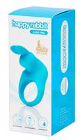 Happyrabbit Cock - akumulátorový vibrační kroužek na penis (modrý)