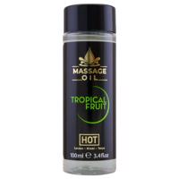 HOT masážní olej na péči o pleť - tropické ovoce (100 ml)