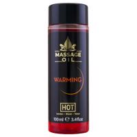 HOT masážní olej na péči o pleť - zahřívací účinek (100 ml)