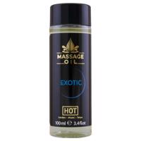 HOT masážní olej s exotickou vůní - péče o pleť (100 ml)