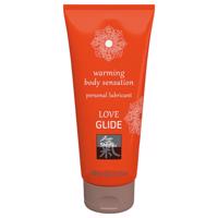 HOT Shiatsu Love Warming - vodní báze, hřejivý lubrikant (100 ml)