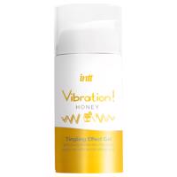 Intt Vibration! Tekutý vibrátor - med (15 ml)
