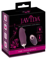 Javida - rádiové, pulzující vibrační vajíčko (fialové)