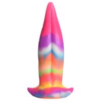 Jazyk Creatura - svítící silikonové dildo - 21 cm