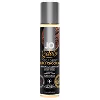 Jo Gelato dvojitá čokoláda - jedlý, vodní lubrikant (30 ml)