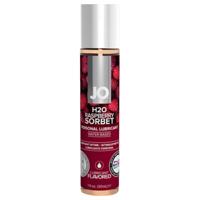 JO H2O malina sorbet - lubrikační gel na vodní bázi (30 ml)