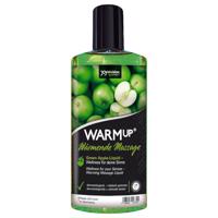 JoyDivision WARMup - hřejivý masážní olej - zelené jablko (150ml)