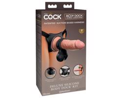 King Cock Elite Deluxe - připínací dildo sada