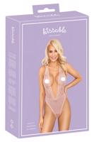 Lahodné krajkové body (růžové) - L/XL
