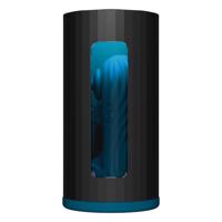 LELO F1s V3 - interaktivní masturbátor (černo-modrý)