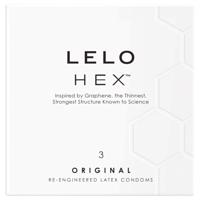 LELO Hex Original - luxusní kondomy (3 ks)