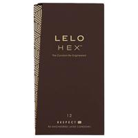 LELO Hex Respect XL - luxusní kondomy (12 ks)
