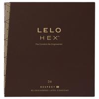LELO Hex Respect XL - luxusní kondomy (36 ks)