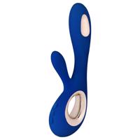 LELO Soraya Wave - dobíjecí vibrátor s klitorálním ramenem (modrý)