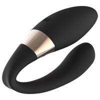 LELO Tiani Harmony - dobíjecí, chytrý párový vibrátor (černý)