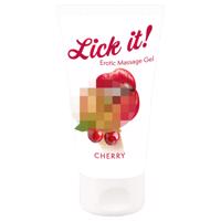 Lízej to! - 2v1 jedlý lubrikant - třešeň (50ml)