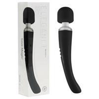 Love Magic Elegance Hůlka - akumulátorový masážní vibrátor (černá)