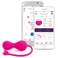 LOVELIFE BY OHMIBOD - KRUSH - Chytré, nabíjecí venušiny kuličky duo (růžové)