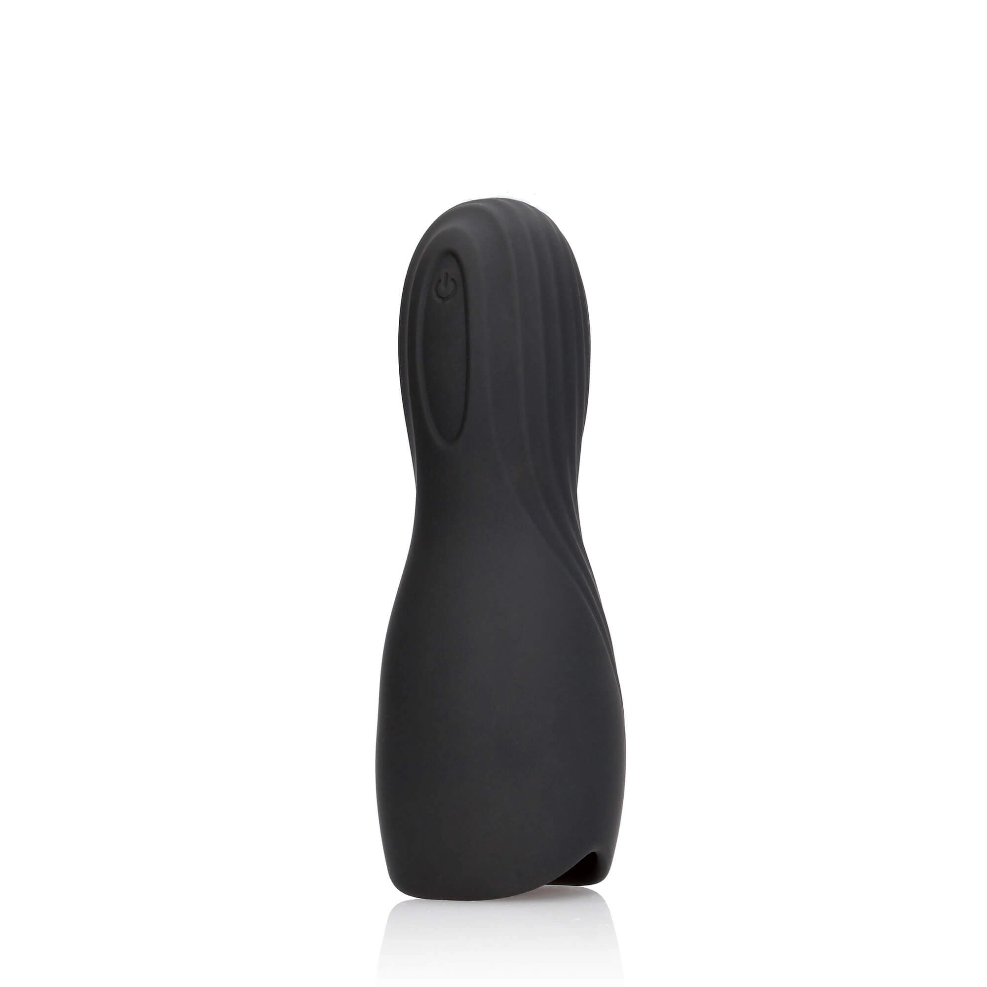 / Loveline - Rechargeable Vibrating Masturbator (Black)