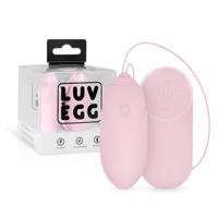 LUV EGG - akumulátorové, dálkově ovládané vibrační vajíčko (růžové)