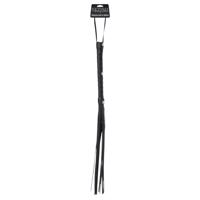Luxus bič Deluxe Cat-O-Nine - černý, 65 cm