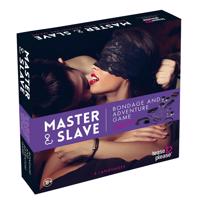 Master &amp; Slave - sada pro svazování (fialovo-černá)